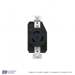 RECEPTACULO SENCILLO  HART-LOCK , 2P3H 20A 250VCA NEMA L6-20, GRADO INDUSTRIAL, COLOR CODE AZUL  AHCL620R