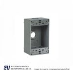 CAJA CHALUPA DE ALUMINIO 3 ENT.1/2?  1113-SP