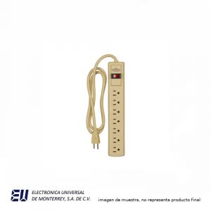 EXTENSION C/7 CONTACTOS 15A 125V CIRCUIT BREAKER  1176V