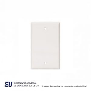 PLACA 1G EN BLANCO  2129V-BOX