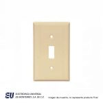 PLACA DE PARED PARA APAGADOR SENCILLO EATON  2134V-BOX