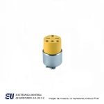 CONECTOR BLINDADO VINIL 15A 250V 2P 3H ENTRADA RECTA  2227-BOX