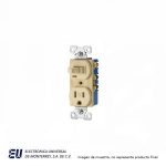 APAGADOR CON CONTACTO 15A 120VCA  274V-BOX