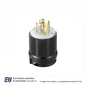 CLAVIJA ULTRAGRIP 4 POLOS, 4 HILOS, 30 AMP. 208VCA  3431N