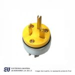 CLAVIJA VINIL BLINDADA 20A 250V 18-12 AWG 2P-3H NEMA 6-20  3809-BOX 3809B