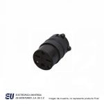 CONTACTO 15A 250V TIPO CHINO  DE ENTRADA RECTA  6669