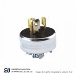 CLAVIJA MEDIA VUELTA, BLINDADA, 20A 125/250VCA, 3POLOS, 3HILOS  WD7311