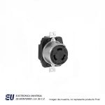 RECEPTACULO 50A 600VCA/250VCD 3POLOS 4HILOS  WD7379