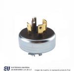 CLAVIJA CON CUBIERTA METÁLICA, 20A 120/208VAC, 4 POLOS 4 HILOS,  MEDIA VUELTA, No NEMA  WD7411