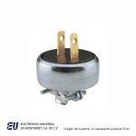 CLAVIJA ENTRADA RECTA 2 POLOS, 2 HILOS, 15A 125V; 10A 250V, NEMA 1-15  WD7650