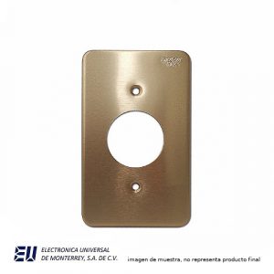 PLACA DORADA ARROW HART  95091D