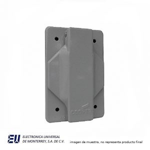 PLACA C/TAPA CUBREPOLVO 35 MM DIAMETRO  AH102035