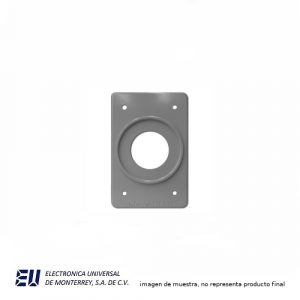 PLACA INDUSTRIAL CONTACTO REDONDO 35 MM  AH2135