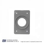 PLACA INDUSTRIAL CONTACTO REDONDO 40MM  AH2140