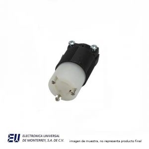 CONECTOR 3P4W 20A 250V 3PH-NEGRO  CWL1520C