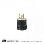 CLAVIJA ULTRAGRIP 2P3H, 30A, 125VCA, NEMA L5-30, GRADO INDUSTRIAL  CWL530P