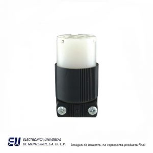 CONECTOR NYLON 2P3W 15A 250V  CWL615C