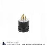 CLAVIJA MEDIA VUELTA  2 POLOS 3 HILOS 20A 480V, NEMA L8-20  CWL820P