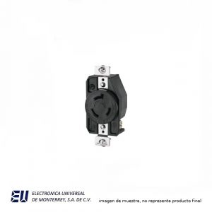 RECEPTACULO 2 POLOS 3 HILOS 20A 480V  CWL820R