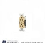 RECEPTACULO TIERRA AISLADA COLOR MARFIL  IG5262V