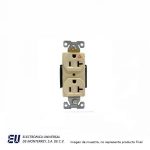 RECEPTACULO DOBLE 20A 125V 5362V  IG5362V