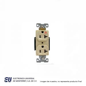 RECEPTACULO DOBLE 20A 125V 5362V  IG5362V