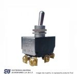 SWITCH TOGGLE 2P 2T ON-ON 10A 250VCA 15A 125VCA  SW82610