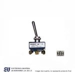 SWITCH PALANCA LARGA 2P 2T ON-ON 15A 125VCA 10A 250VCA  SW82610-PL