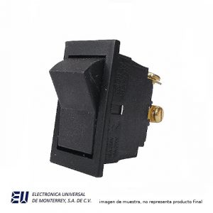 SWITCH ROCKER 1P 1T MOMENTANEO  SW93600M
