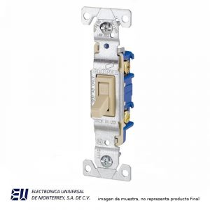 APAGADOR 1P 1T 10 AMP. 125V ARROW HART  TL1M