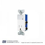 RECP/NIGHTLIGHT 15A 125V  TR7735W-BOX