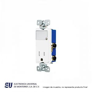 RECP/NIGHTLIGHT 15A 125V  TR7735W-BOX