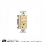 RECEP.DUPLEX C/INTERR DE CIRCUITO POR FALLA A TIERRA  VGF15V