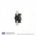 RECEPTACULO SENCILLO 20A MEDIA VUELTA, GRADO INDUSTRIAL, 3 POLOS, 3 HILOS 125V/250VAC  WD7310B