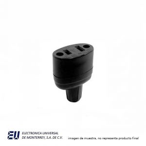 CTO COLGANTE 15A 127V NEGRO  WD0504