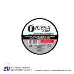 CINTA DE AISLAR NEGRA (20 MTS.)   LX-66BK  HCINTA