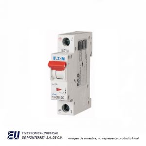 INTERRUPTOR TERMOMAGNETICO MCB 1 POLA 10 AMPER  PLS6-C10-MW