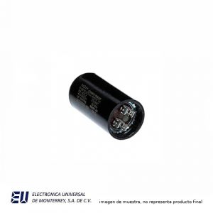 CAPACITOR DE 189-227MF 110VCA.  c189110  W110VCA189M