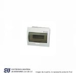 CAJA DE DISTRIBUCION PARA SOBREPONER IP40 8 MODULOS CON TERMINALES  WD40S08F