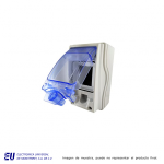 CAJA DE DISTRIBUCION IP65, 3 MODULOS SIN BORNES  WD6503