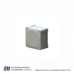 CAJA ESTANCAS IP65 100X100X55 CON LADOS CERRADOS Y PLACA CON TORNILLOS    WDL1010S