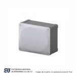 CAJA ESTANCAS IP65 225X175X100 CON LADOS CERRADOS Y PLACA CON TORNILLOS  WDL2217S