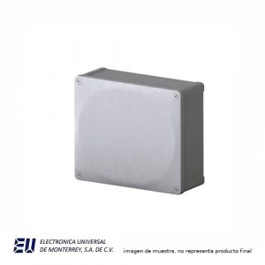 CAJA ESTANCAS IP65 325X275X120 CON LADOS CERRADOS Y PLACA CON TORNILLOS  WDL3227S