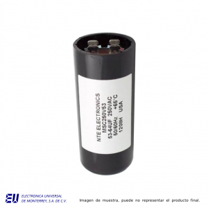 CAPACITOR DE 53-64MF 250VCA MSC250V53  W250VCA53M