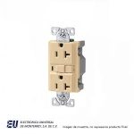 RECEPTACULO GFCI MARFIL  VGF20V