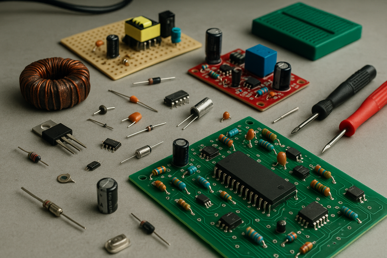 ¿Electrónico o electrolítico? El dilema de la electrónica elemental