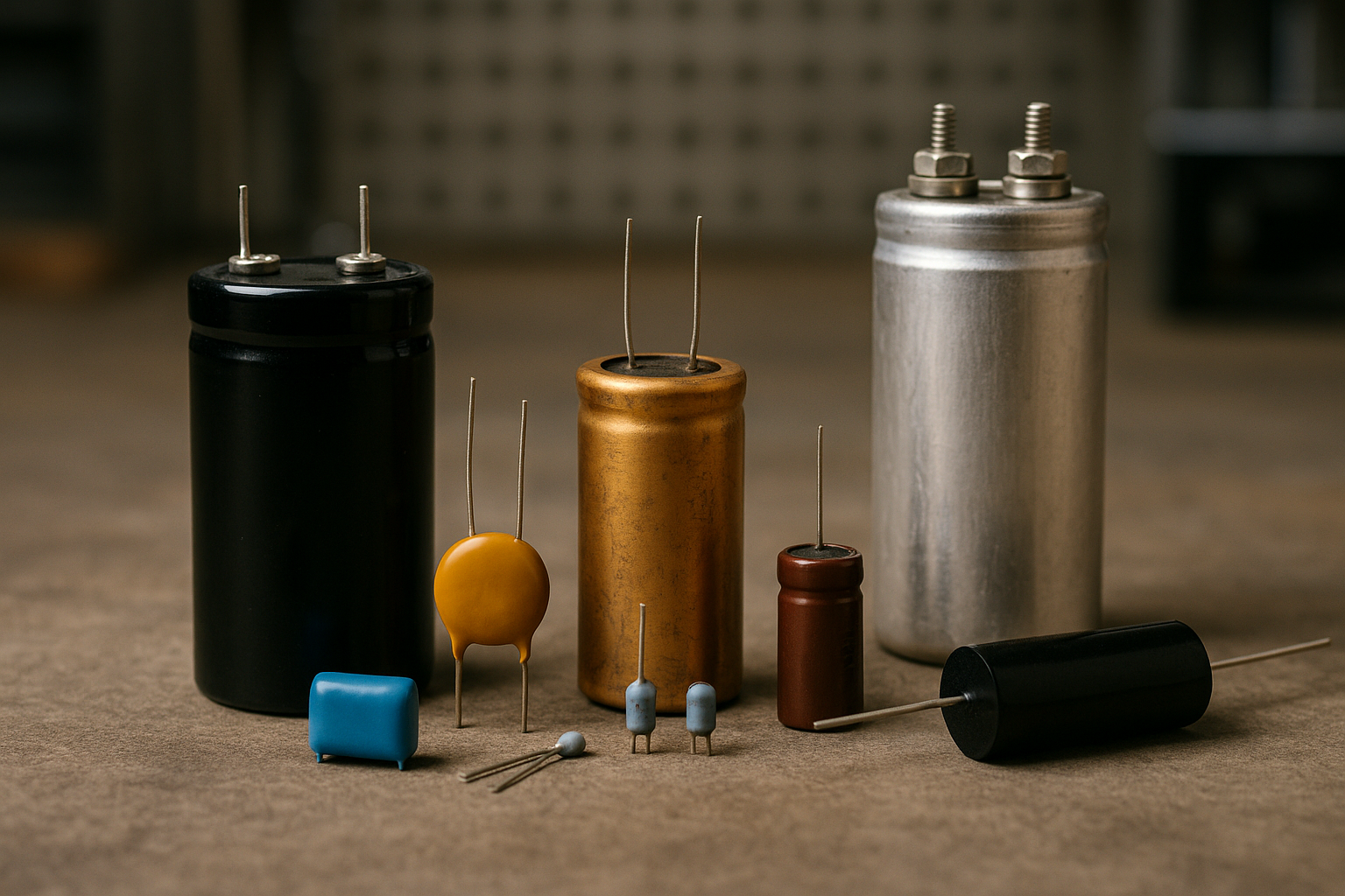 ¿Qué tipo de capacitor electrolítico necesitas?